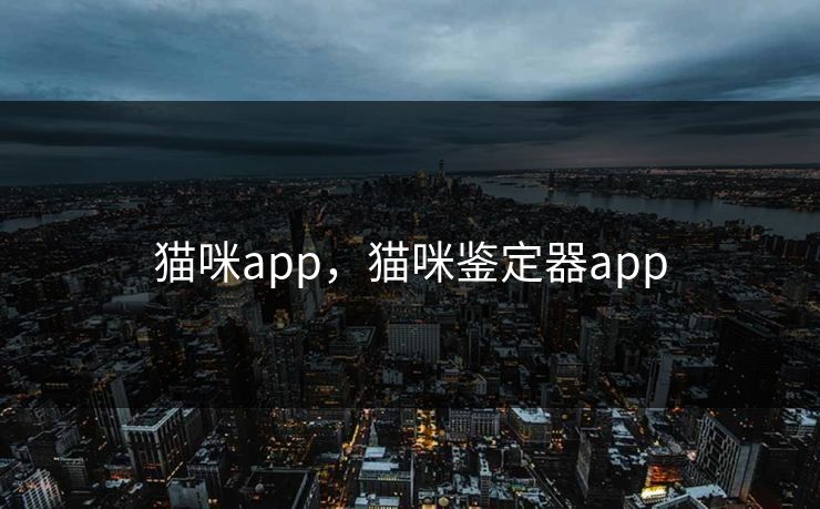 猫咪app，猫咪鉴定器app